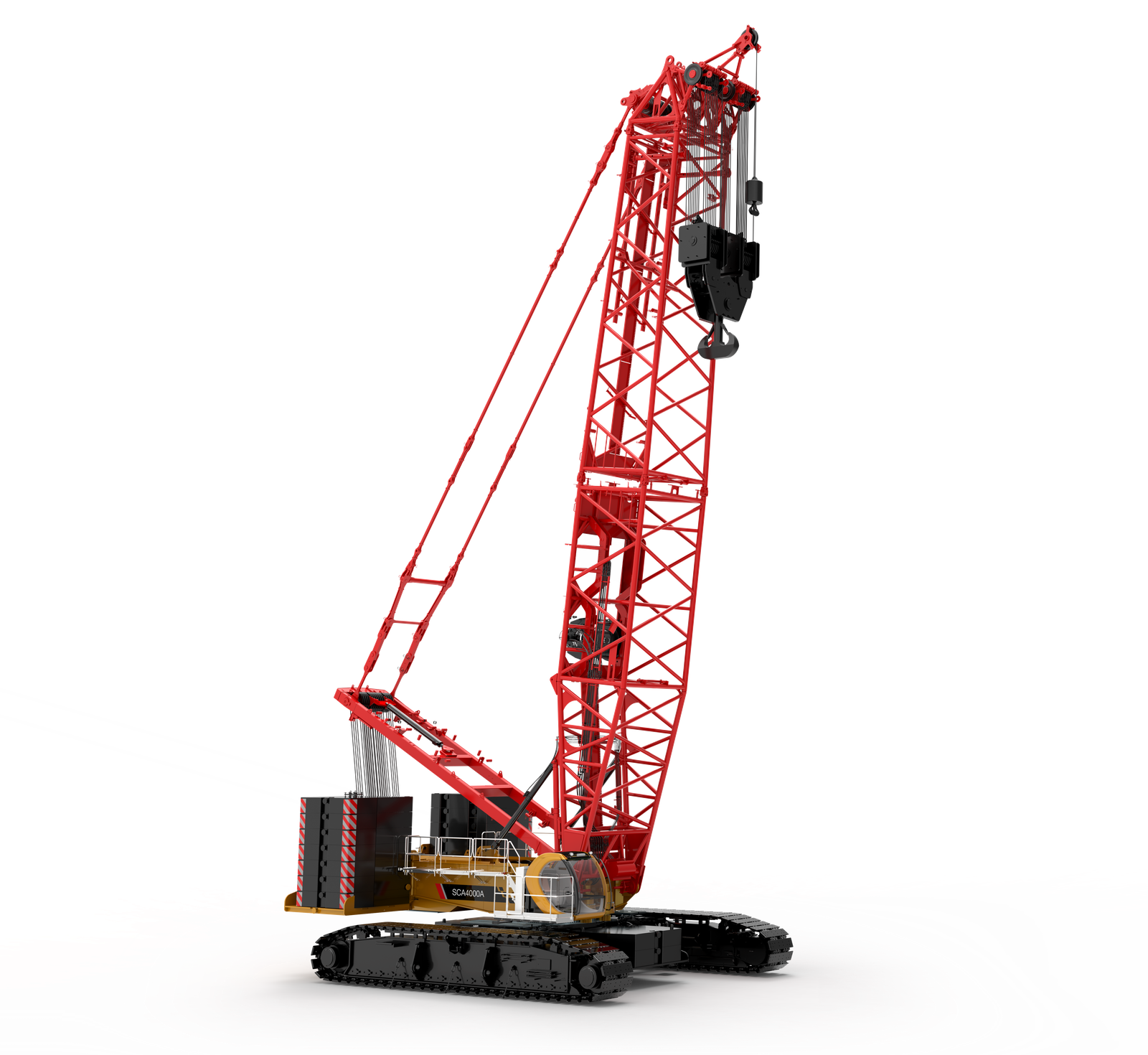 Sany SCA4000A 400t Crawler Crane - Sany Crane